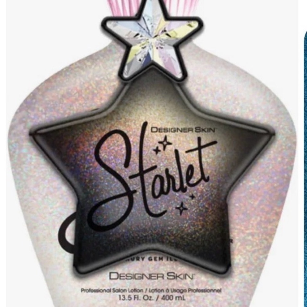 Designer Skin Starlet Tanning Lotion - Black and Silver
